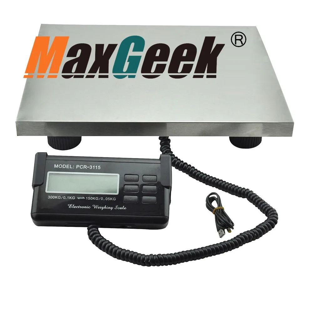 Весы Maxgeek с ЖК-дисплеем 150 кг/0 05 кг 300 1 | Инструменты