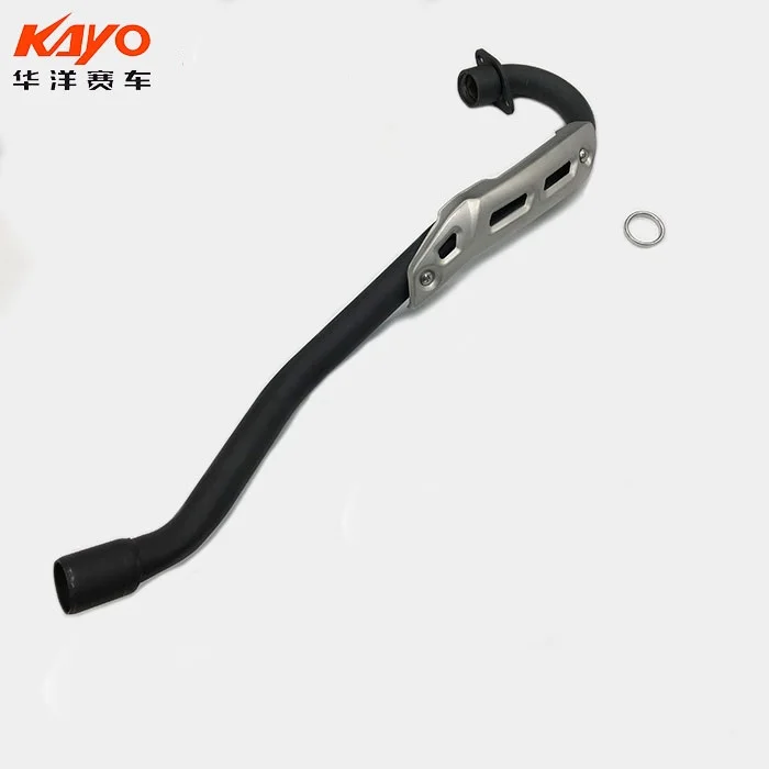 

Для мотоцикла zongshen CB250 250cc передняя выхлопная труба de escape moto глушитель kayo K2 задняя труба