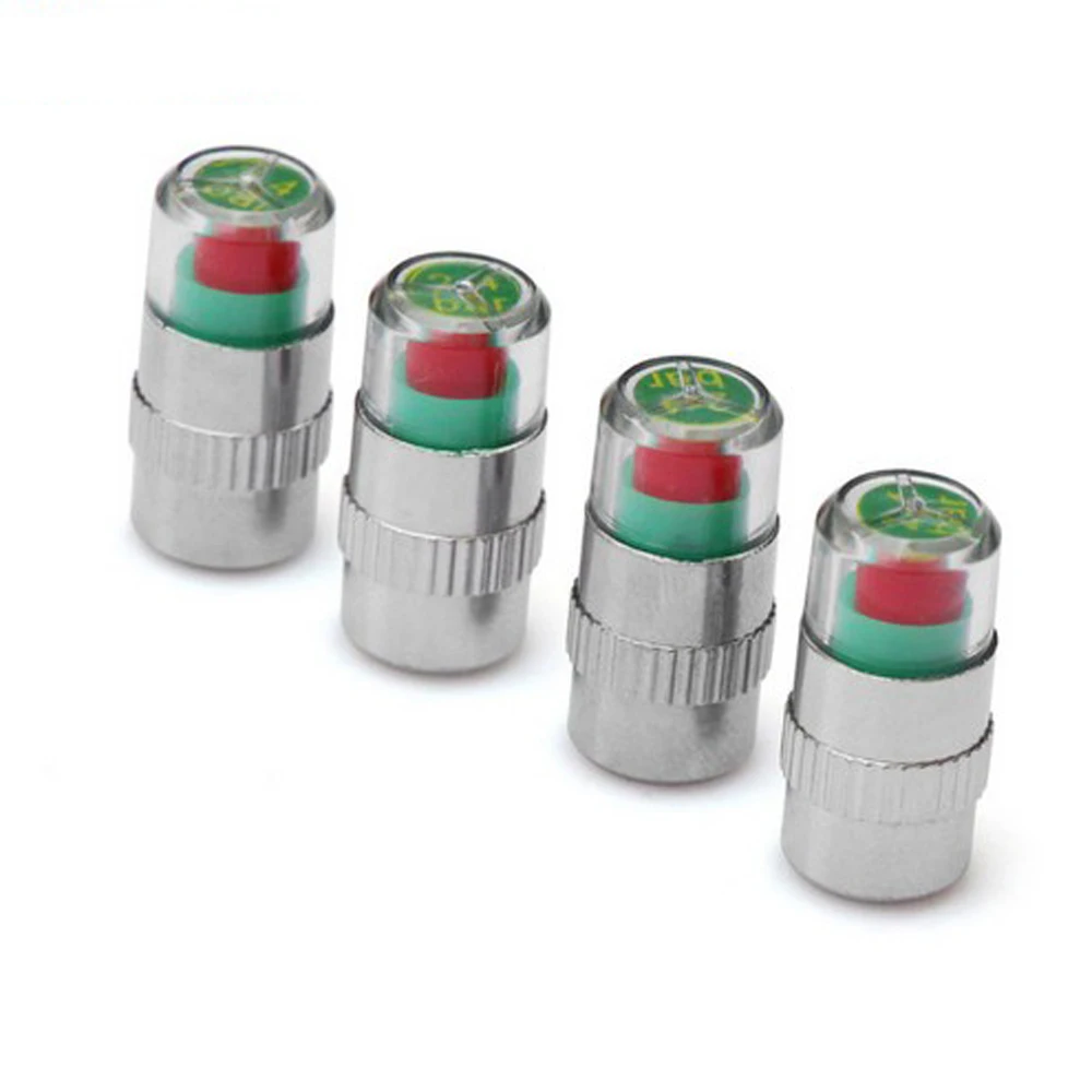 Шина Давление монитор шток клапана Кепки Сенсор индикатор 32 фунтов/кв. дюйм 2 4 Бар