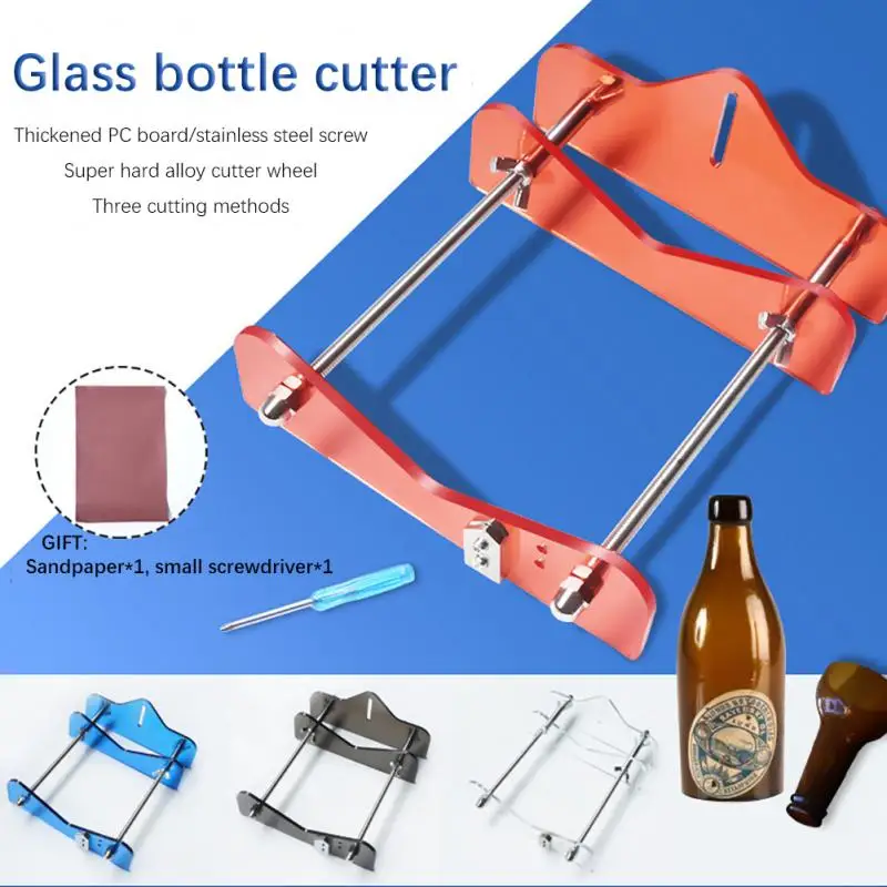 

Машина для резки бутылок вина, пива, профессиональная машина для резки бутылок «сделай сам», инструменты для резки стекла, бутылок для шампа...