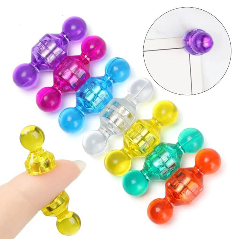 

4 Pcs/Set Pushpin Neodymium Magnets Cones Magnets Super Magnet Pinboard Office