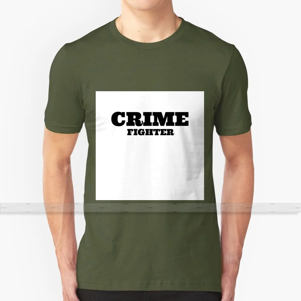 

Crime Fighter For Men Women T Shirt Print Top Tees 100% Cotton Cool T shirts 5xl 6xl superhero