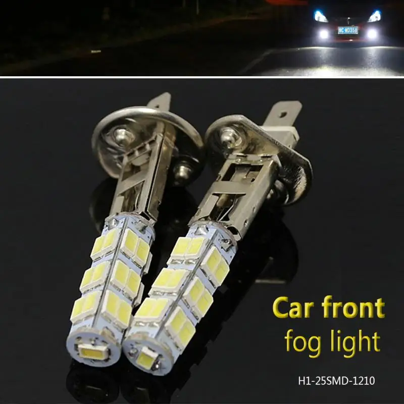 Сверхъяркая лампа для противотуманных фар автомобильные Сменные лампы H1 1210SMD