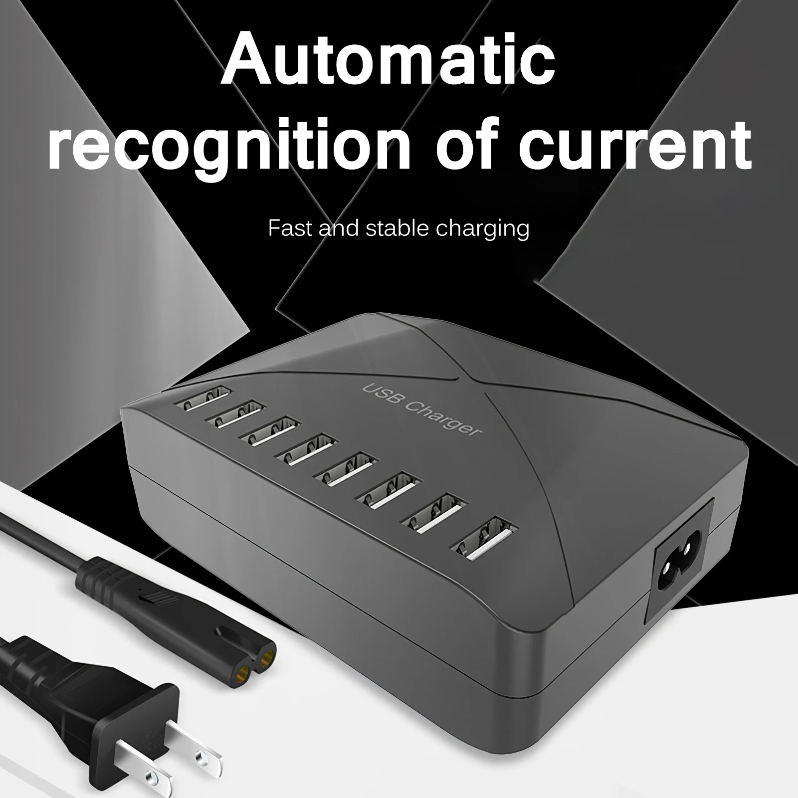 

USB-концентратор для быстрой зарядки, 40 Вт, 8 портов