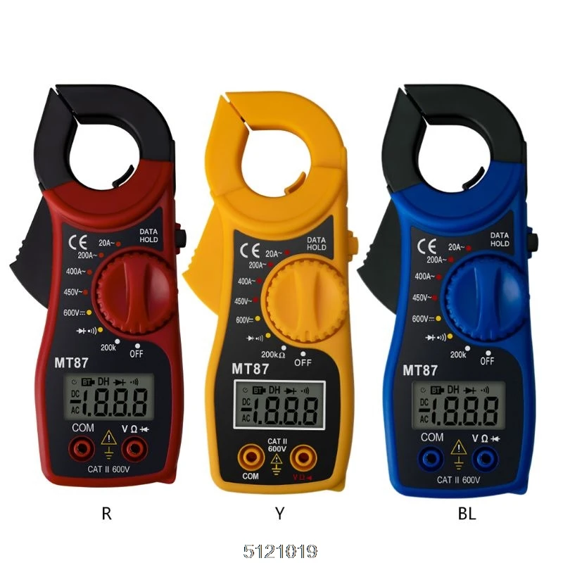 Фото MT87 LCD Digital Clamp Meter Multimeter AC/DC Ammeter Voltmeter Resistance Test Dropshipping Инструменты MT87 LCD Digital Clamp Meter Multimeter AC/DC Ammeter Voltmeter Resistance Test Dropshipping Инструменты