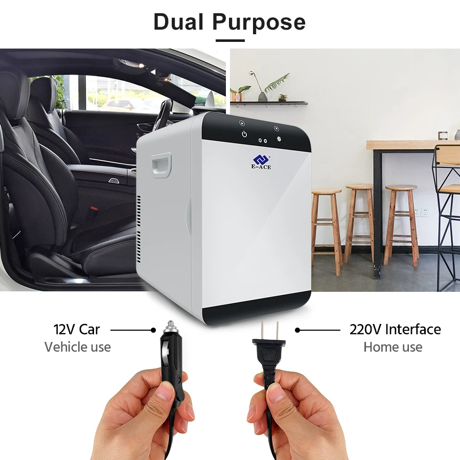 E ACE M08 автомобильный холодильник с низким уровнем шума портативный