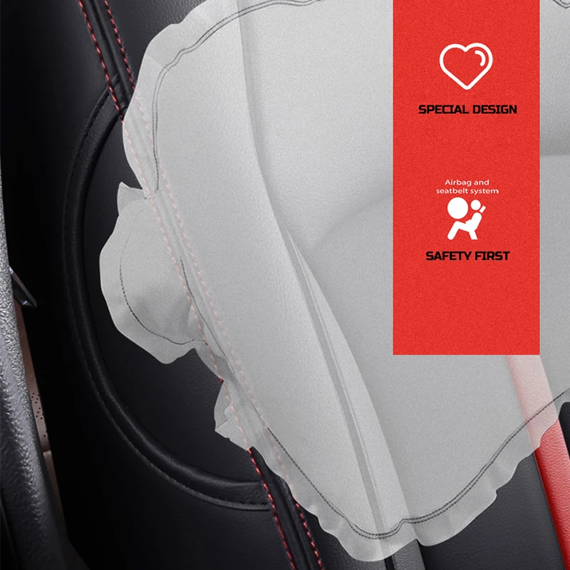 

KADULEE Custom Leather car seat cover set For Mercedes-Benz Viano GLK GLA GL CLA CLS CLK SLK GLE GLS GLC Vito seat cover cars