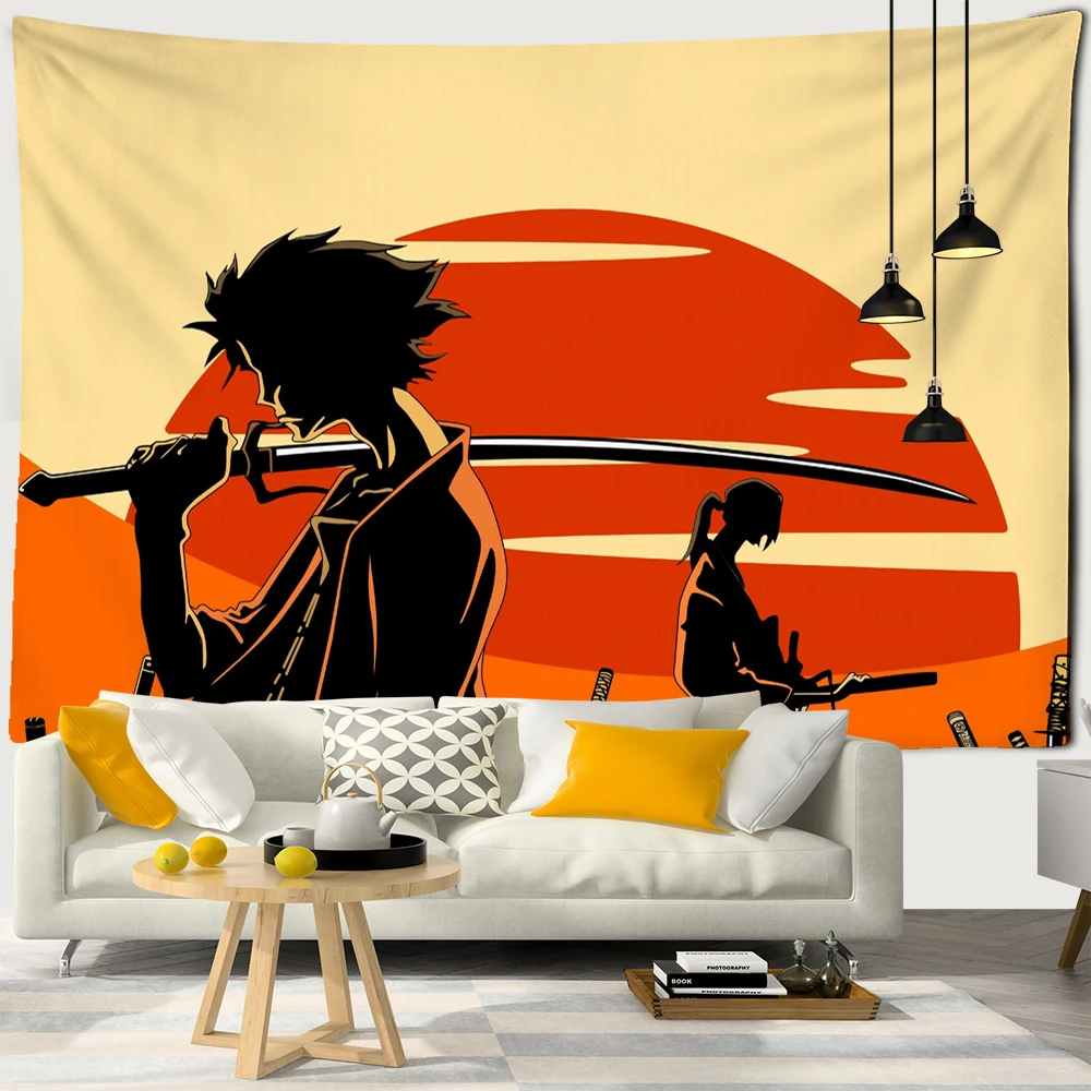 Одеяло с принтом Kanagawa подвеска волнистым настенное богемное одеяло для кровати