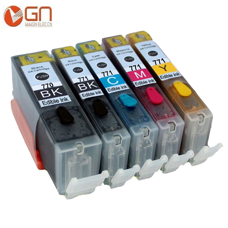 GN PGI770 CLI771 PGI 770 XL CLI 771 картридж со съедобными чернилами для принтера canon PIXMA MG6840 MG5740