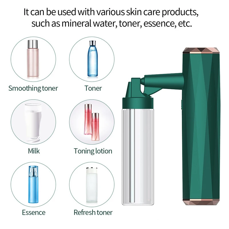 Косметический Аэрограф портативный распылитель воды и кислорода для омоложения