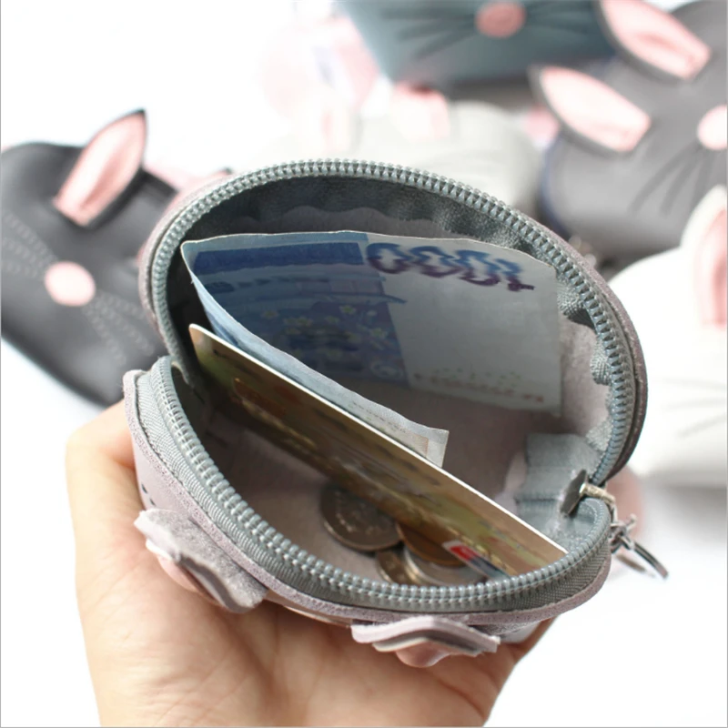 

LKEEP Cute Coin Purses Women Wallets Purse For Girls Ladies Ladys Kawaii Cartoon kids Small Coins Holder Key Card Money Bags