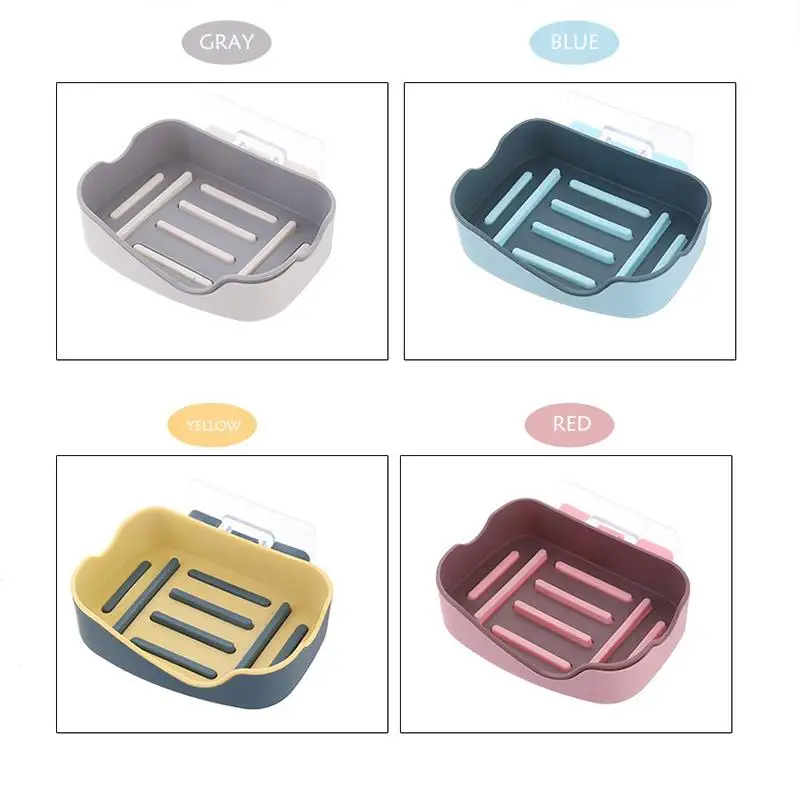 Креативная Коробка для мыла держатель в ванную комнату поднос хранения посуды