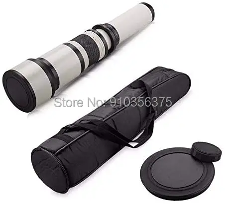 JINTU 650 1300 мм ручной телескоп телеобъектив Объективы для камеры Canon Nikon Pentax FUJI Sony DSLR