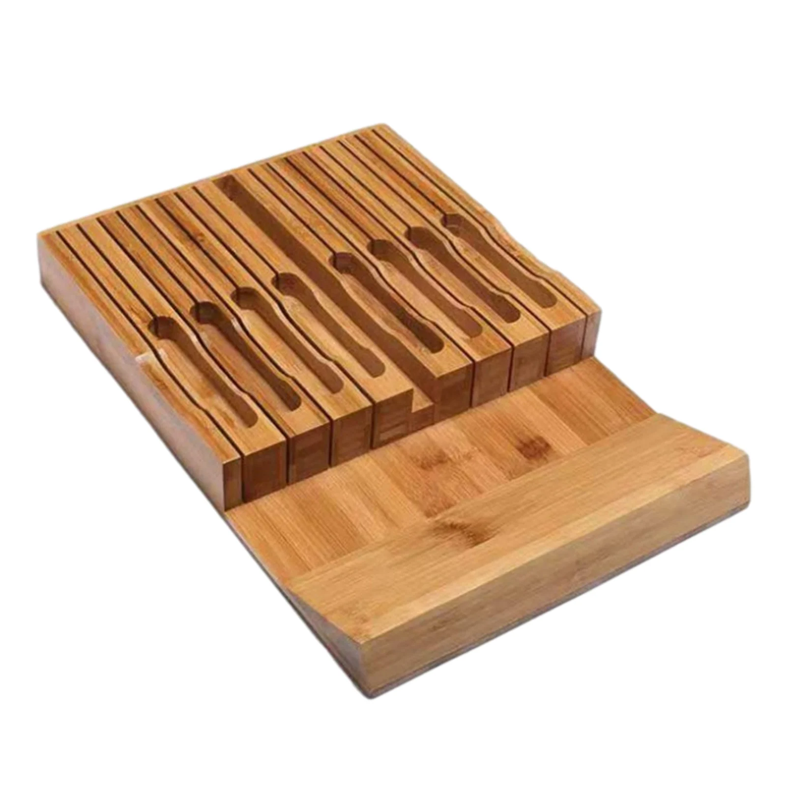 

Высококачественный оригинальный деревянный держатель для ножей, настенный блок, держатель для хранения, прочная подставка для ножей, кухон...