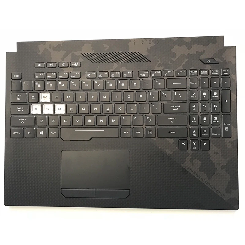 Новая клавиатура с подсветкой и сенсорной панелью для Asus ROG Strix Scar II GL704 GL704GM GL704GM-DH74