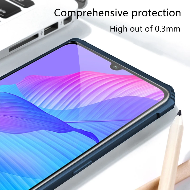 

Rzants For HUAWEI Y8p Case Hard [Blade] Shockproof Slim Crystal Clear Cover funda Casing