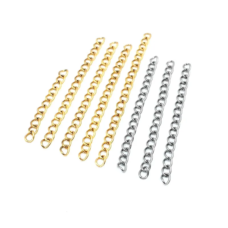 

Цепочка Из Нержавеющей Стали 316L длиной 5 см, 0,6x3x4 мм, 20 шт./лот