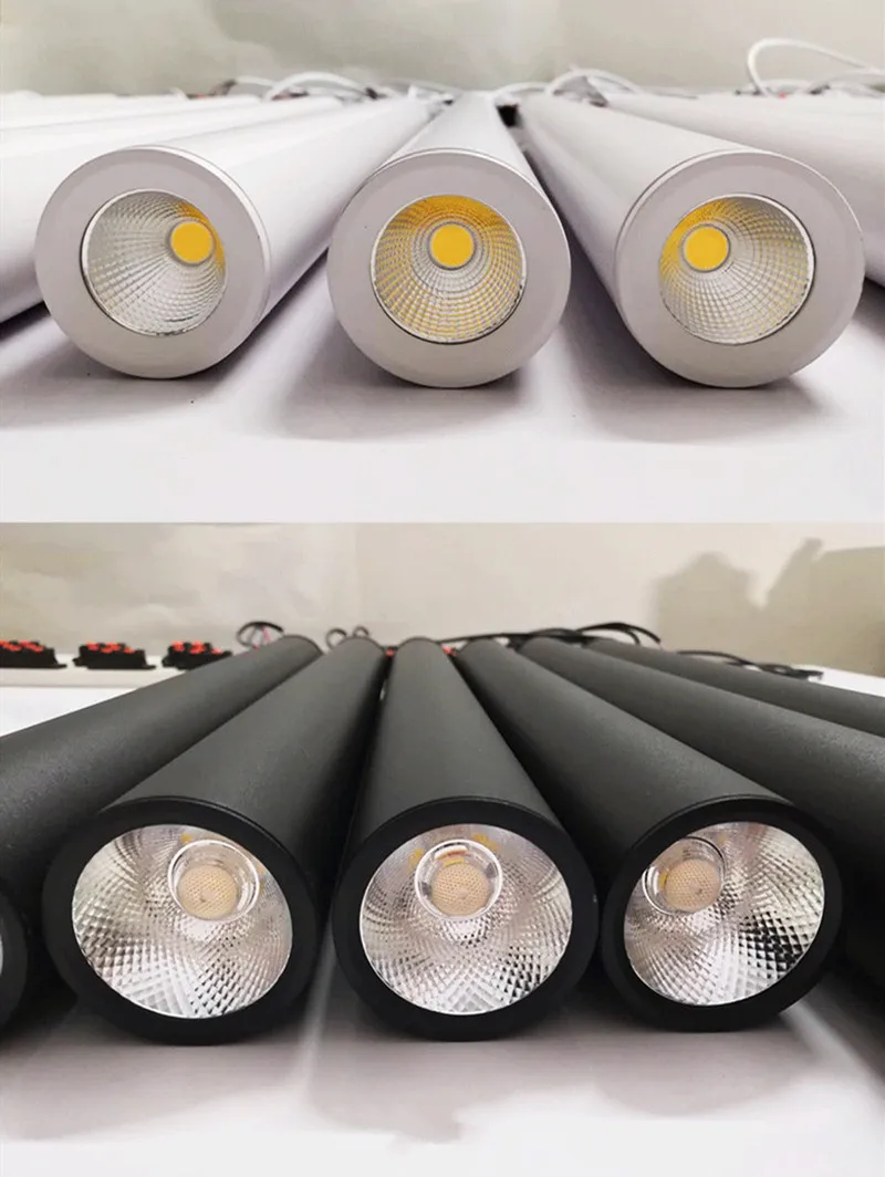 Светодиодная Подвесная лампа для кухонного островка длинная трубка украшение