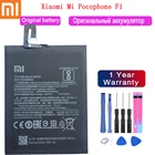 Самая низкая цена, 100% оригинальный аккумулятор Xiaomi BM4E для Xiaomi MI Pocophone F1, оригинальный аккумулятор для телефона, 4000 мАч + Бесплатные инструменты