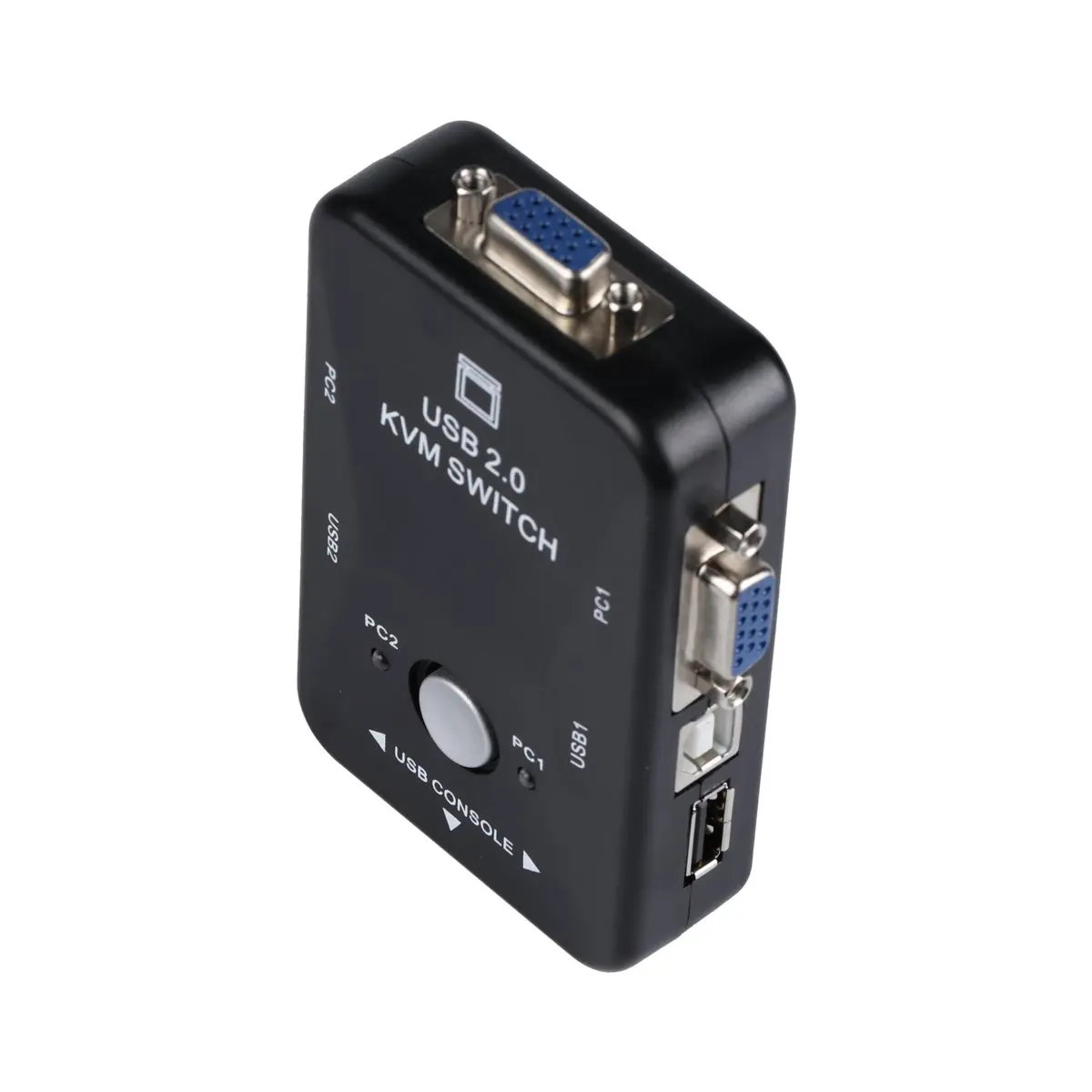 USB KVM-переключатель 2 порта VGA переключатель SVGA Box 0 KVM мышь клавиатуры 1920*1440 Vga