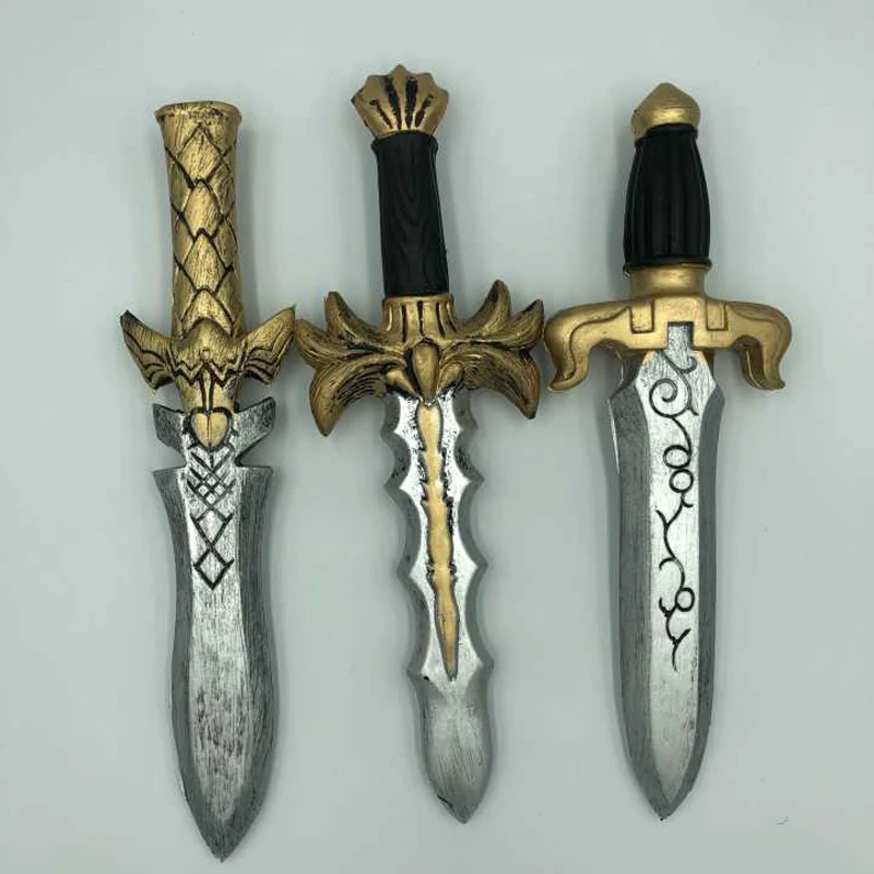 32CM Cosplay 7 Styles Dagger Sword Action Figure Model Halloween Prop PU Weapon Kids Role Play Gift | Игрушки и хобби