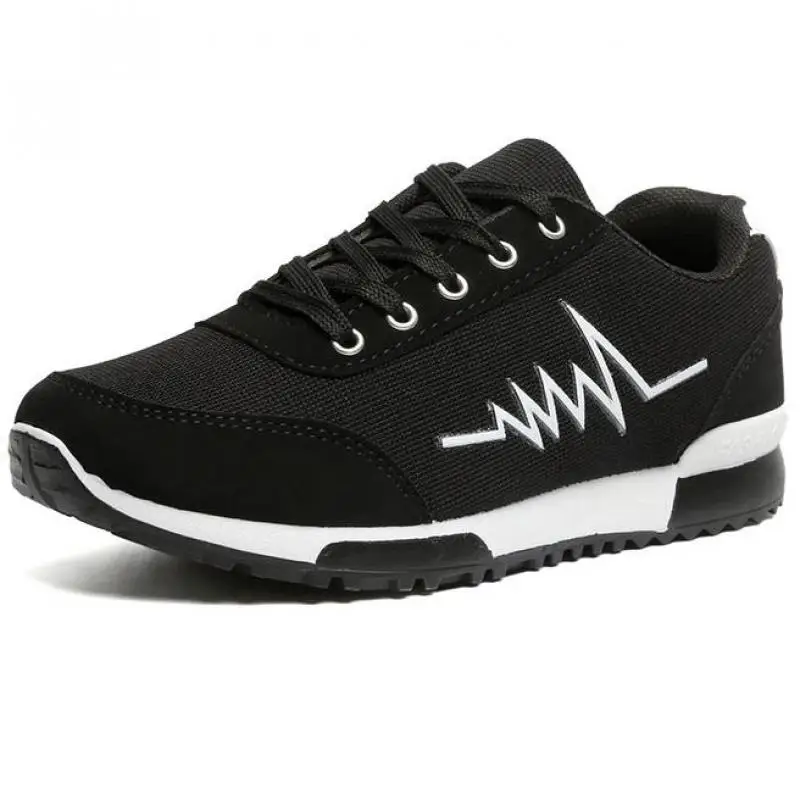 

Plus Size Women Sneakers Lace Up Casual Shoes Woman Flats Cotton Sport Shoes Breathable Espadrilles Sneaker zapatos mujer