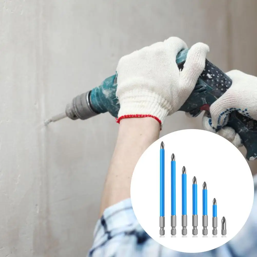

Cross Non-Slip Drill Bits Electrical Magnetic Non-Slip Screwdriver Head Made Of Premium S2 Material And Premium Alloy Steel