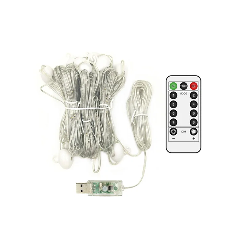 

3*3m 300 leds Curtain USB String Light Christmas Garland Party Patio Window Decor Fairy Xmas Wedding Lights