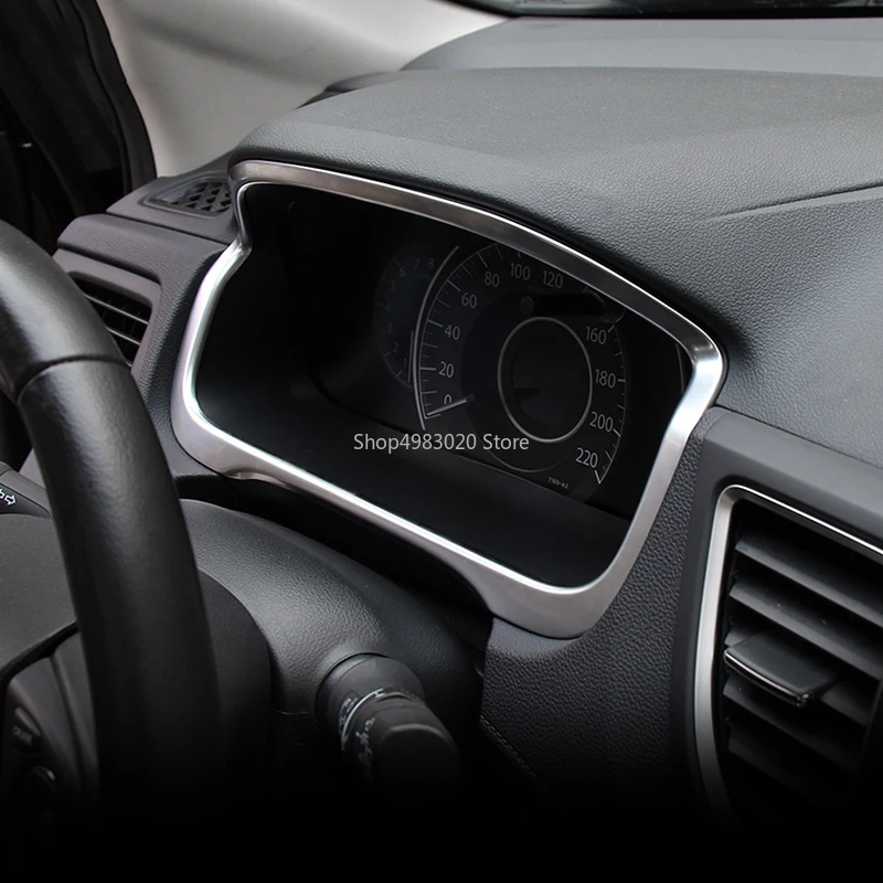 

Для HONDA CRV Φ 2012 2013 2014 2015 2016 аксессуары ABS Chrome Аксессуары для приборной панели