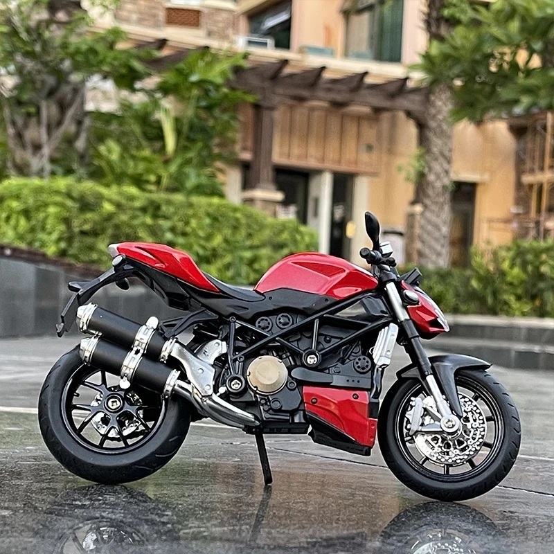 Литые гоночные мини-модели из сплава Ducati-Streetfighter 1:12 коллекционные подарки
