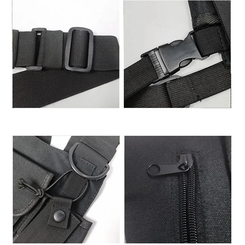 Детская нагрудная сумка уличная одежда для детей в стиле хип-хоп тактический