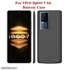Внешний аккумулятор 6800 мАч, зарядный ЧЕХОЛ ДЛЯ VIVO IQOO 7 5G, тонкий портативный чехол для резервного аккумулятора, чехол для VIVO IQOO 7 5G