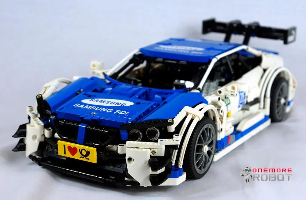 Новый Lepinins технологии строительный блок moc 39409 Супер спортивный автомобиль M4