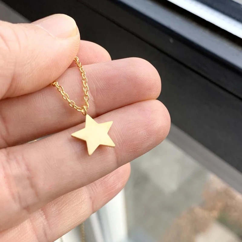 Великолепная сказка Новинка 2017 года классический Lucky Star Ожерелья и подвески для