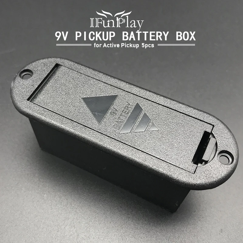 5 шт. 9 в чехол для аккумулятора сменная Крышка активного звукоснимателя басов