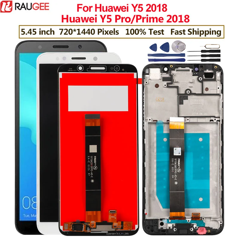 Дисплей для Huawei Y5 2018 DRA-L01 LX2 ЖК-дисплей сенсорный экран Pro Prime DUA-LX2 L21 сменный |