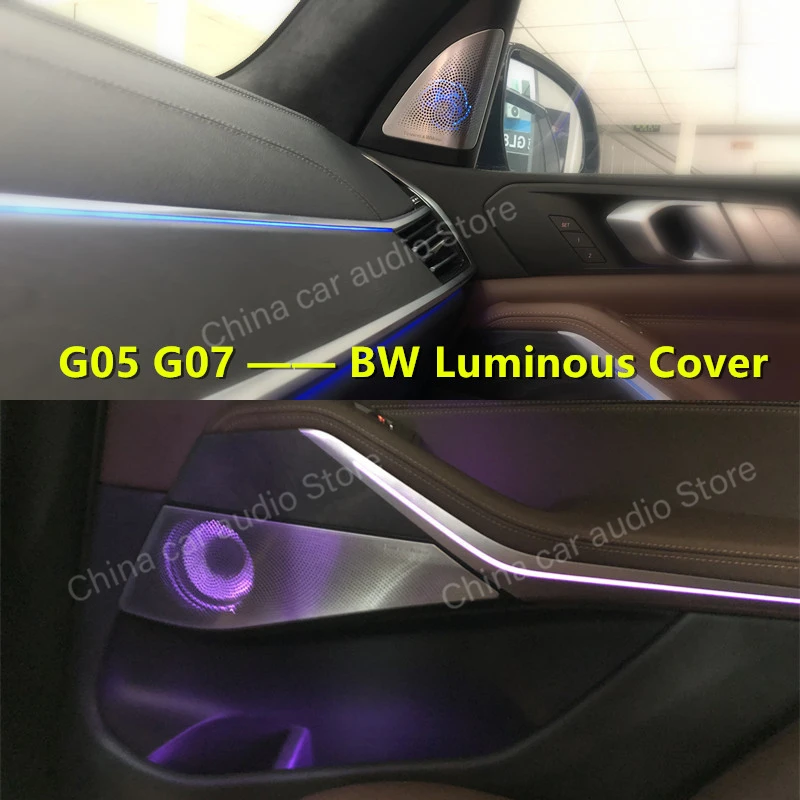 Светодиодный центр Управление Панель для BMW G05 X5 G06 X6 G07 X7 серии крышка освещение