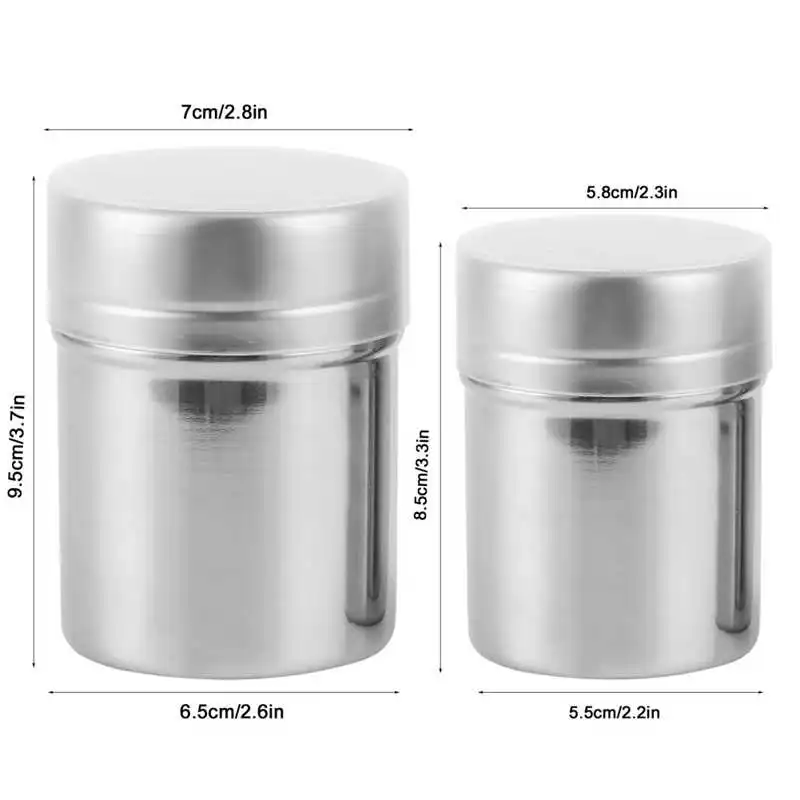 Инструменты для специй инструмент шейкер из нержавеющей стали с мелкой сеткой