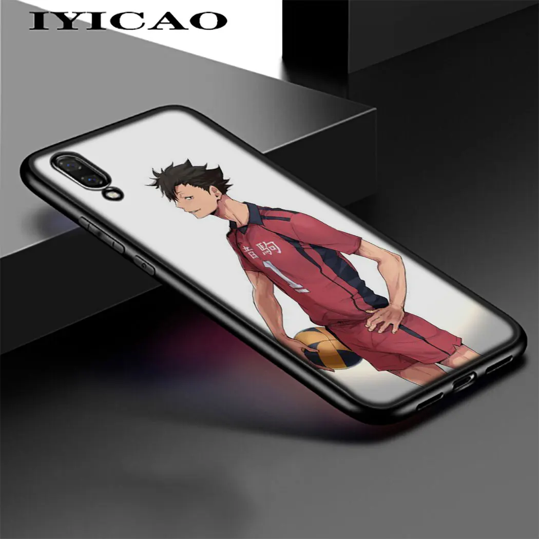 IYICAO Nekoma Karasuno мягкий телефон для huawei P8 P9 P10 P20 P30 Lite Pro P Smart Z Plus 2019 чехол |