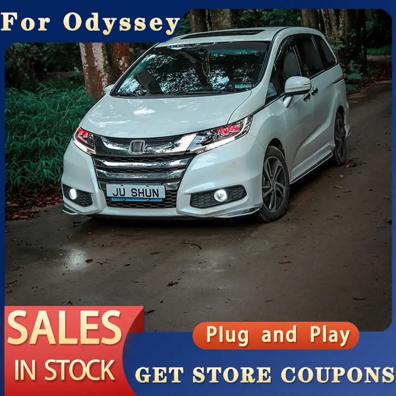Для Honda Odyssey фара в сборе модифицированный пункт 15-21 светодиодсветодиодный