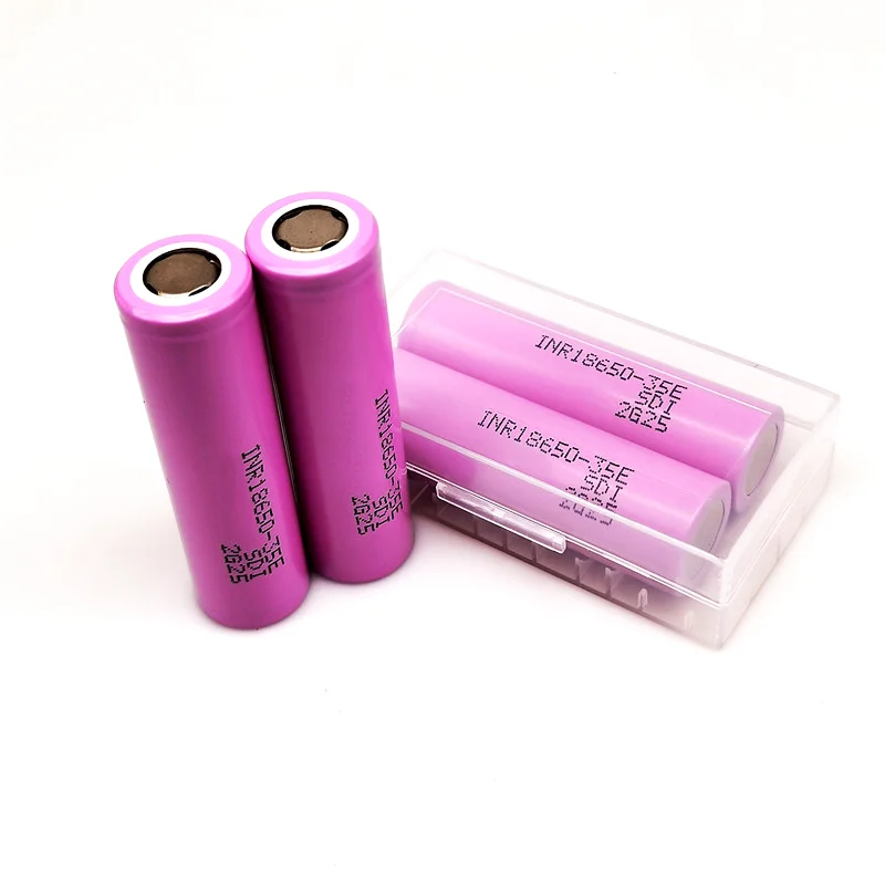 1-10 PCs 100% original 18650 3500mah 20A discharge inr18650 35e Li ion battery 3.7V rechargeable | Электроника