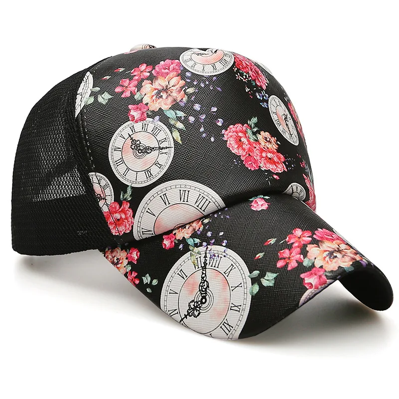 Модная сетчатая шляпа Повседневная универсальная бейсбольная кепка