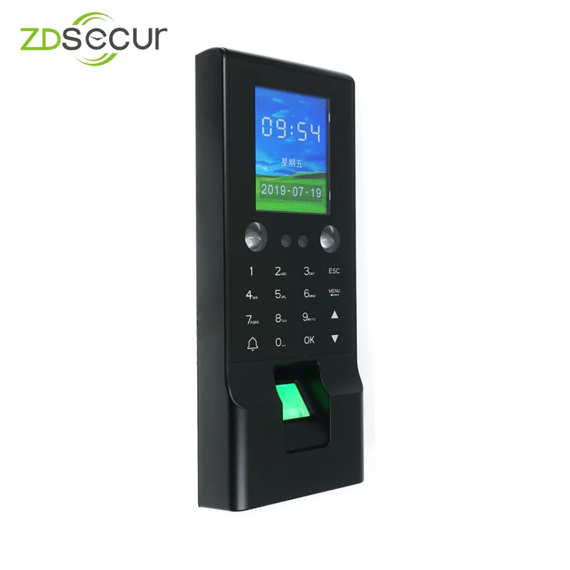 Профессиональный 1000 распознавание лица и 3000 отпечатков пальцев с RFID картой