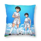 Манга капитан Tsubasa Чехлы двухсторонняя печать футболист аниме пол подушка чехол для автомобиля Прохладный Наволочка украшения для дома чехол украшение дома