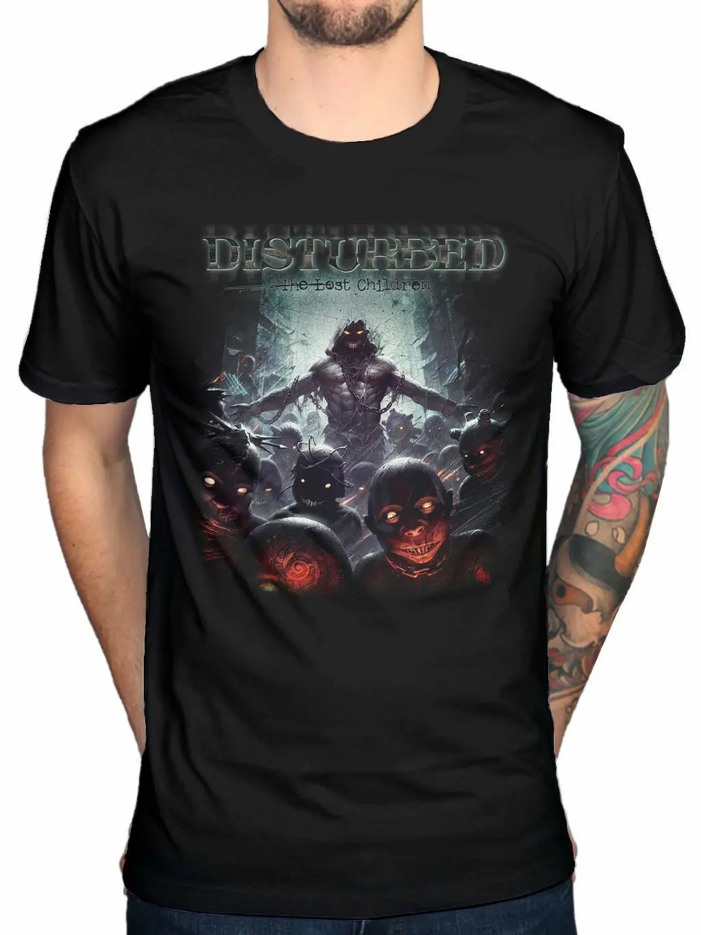 Новая мужская черная хлопковая Футболка с принтом потерянных детей|Мужские