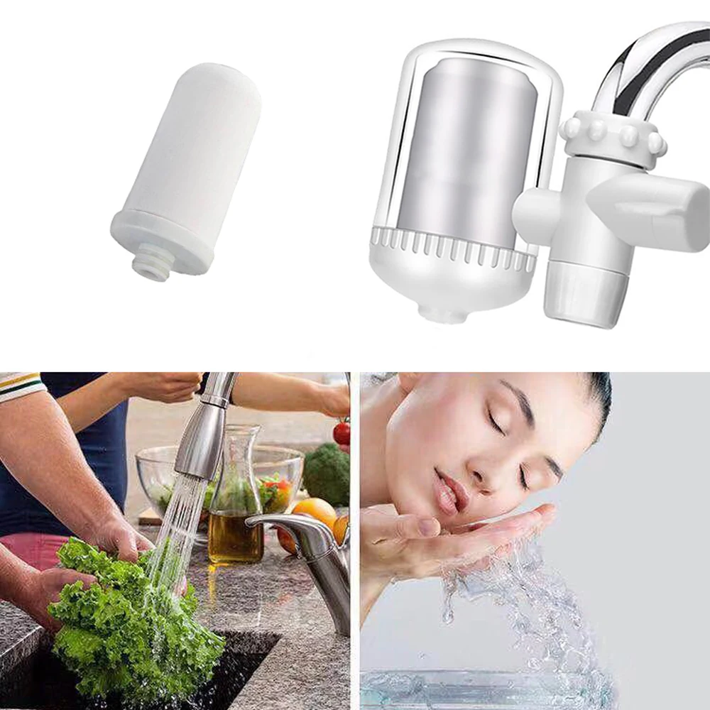 Фильтр для воды бытовой кран фильтр портативный водопроводный очиститель