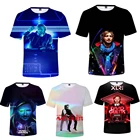 FANan Dj mag  1 David Guetta модные 3D мужские футболки с рисунком для мальчиков 3D уличные Топы