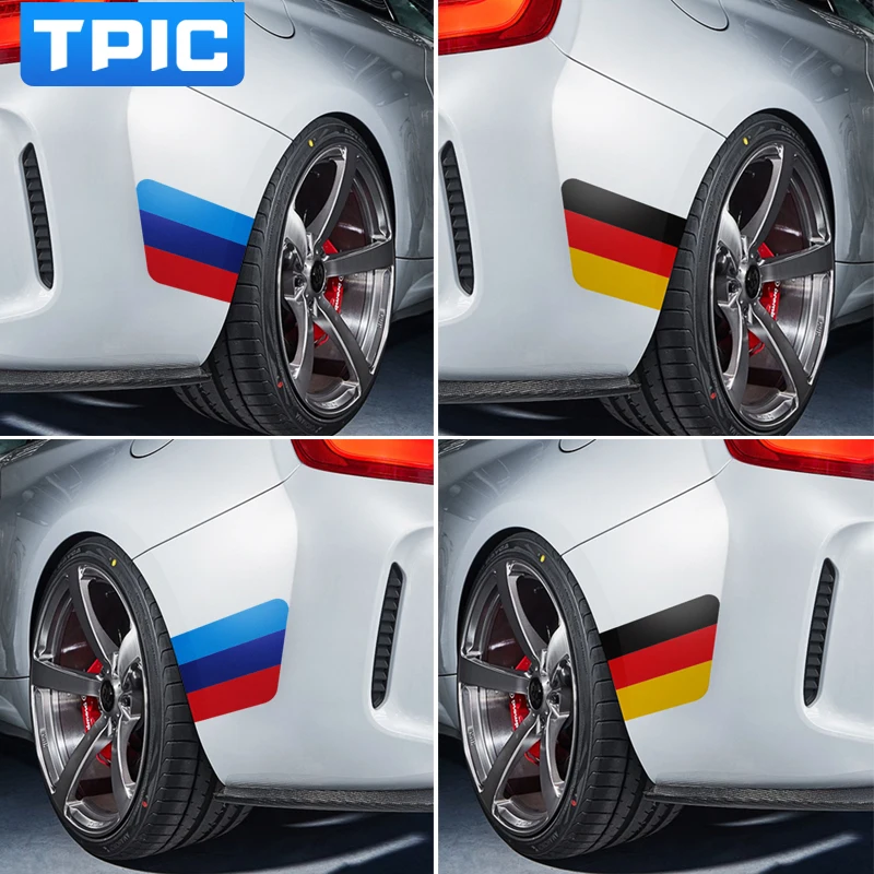 TPIC Автомобильная наклейка на колесо автомобильная для Mercedes W204 W203 W212 W211 BMW E90 E46 E60 E70