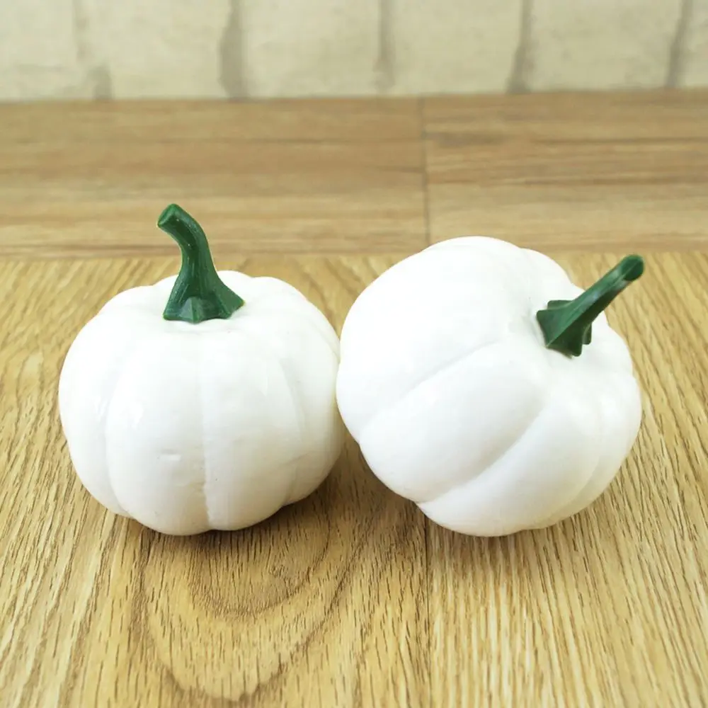 8 шт Хэллоуин Пена Искусственные тыквы DIY искусственные фрукты орнамент моделирование растение для украшения дома для детского сада семейный бар