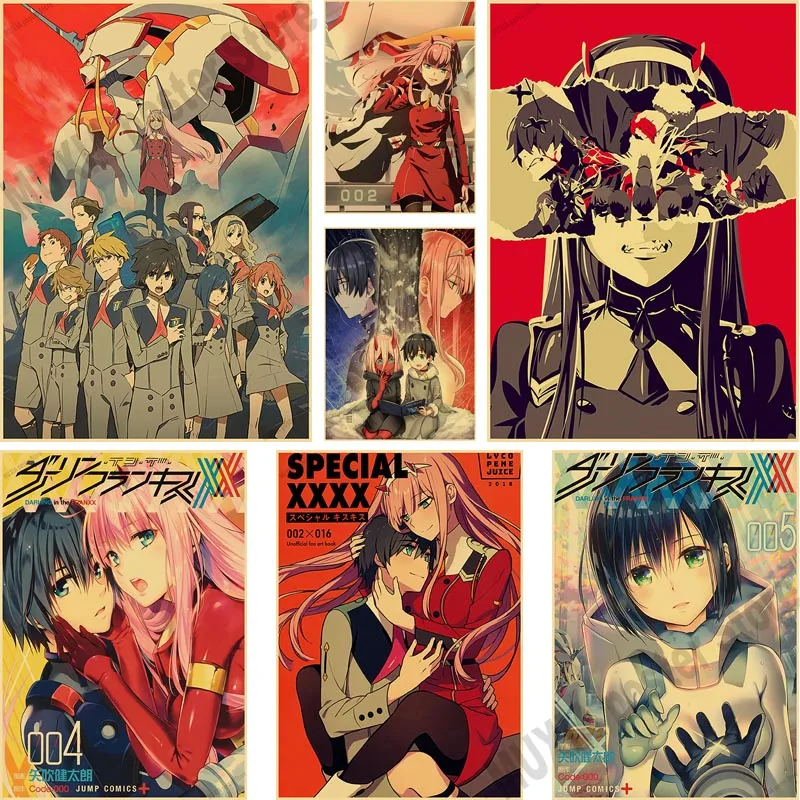 Домашний декор Классические Постеры с аниме любимый в Фране настенная живопись